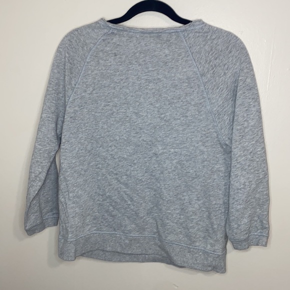 🦋Grey Victoria Secret 1/2 sleeved sweatshirt! - Picture 8 of 8